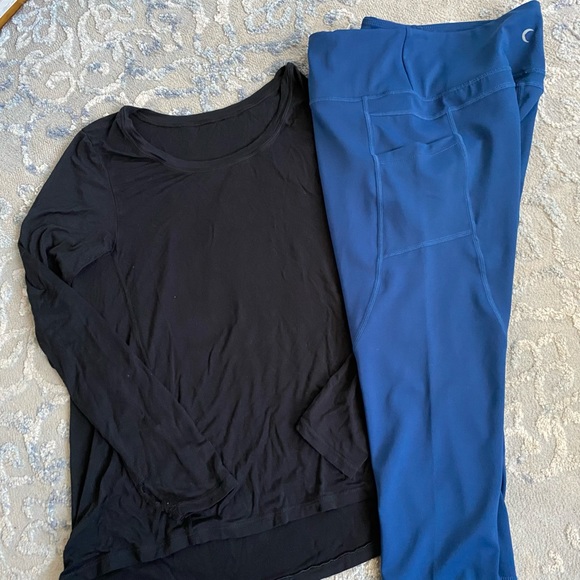 ZYIA Pants & Jumpsuits Zyia Active Outfit Large 2 Poshmark